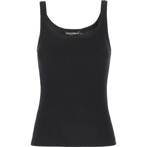 Stylish Top for Trendsetters , female, Sizes: 2XS, 3XS - Dolce & Gabbana - Modalova