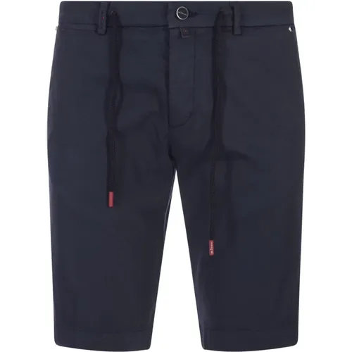 Silk Cotton Bermuda Shorts , male, Sizes: W35, W32, W33, W31, W34, W38, W36, W40, W42 - Kiton - Modalova