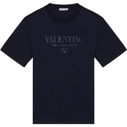 Kurzarm Rundhals T-Shirt - Valentino Garavani - Modalova