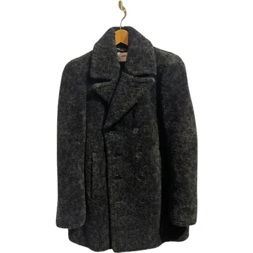 Pre-owned Faux Fur outerwear , female, Sizes: M - Saint Laurent Vintage - Modalova