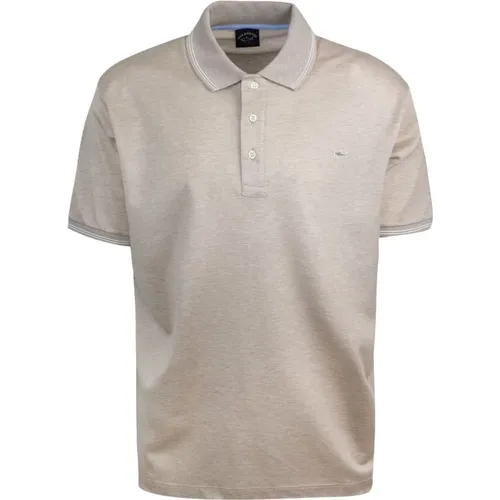 Cotton Polo Regular Fit Short Sleeve , male, Sizes: M - PAUL & SHARK - Modalova