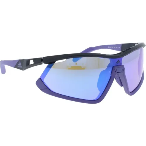 Blue Mirrored Sunglasses , unisex, Sizes: ONE SIZE - Adidas - Modalova
