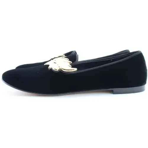 Pre-owned Velvet flats , female, Sizes: 8 UK - Giuseppe Zanotti Pre-owned - Modalova