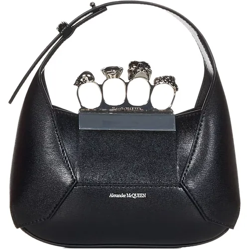 Aw23 Calfskin Handbag - Stylish Women`s Bag , female, Sizes: ONE SIZE - alexander mcqueen - Modalova