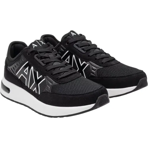 Sneakers , male, Sizes: 10 UK, 9 UK - Armani Exchange - Modalova