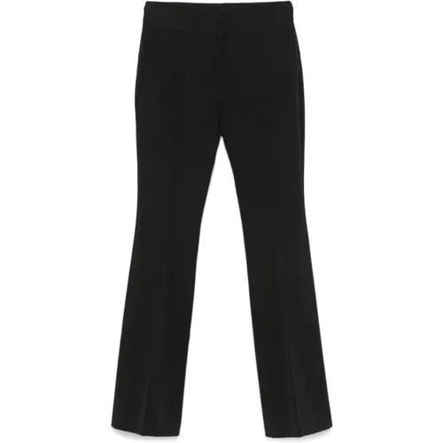 Schwarze Hose , Damen, Größe: M - Ermanno Scervino - Modalova