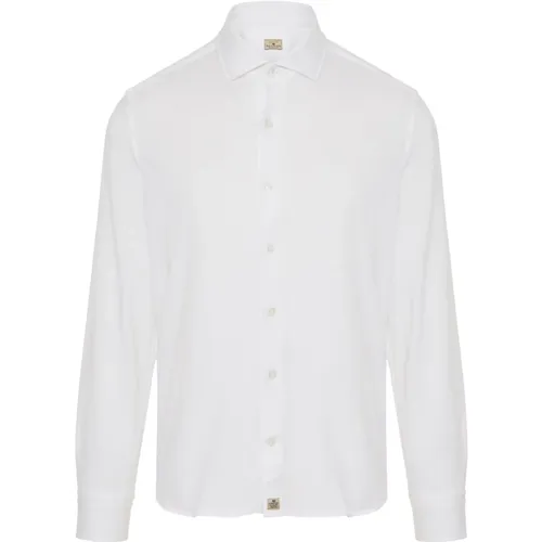 Italian Cotton/Lyocell Shirt , male, Sizes: 2XL, M, 4XL - Sonrisa - Modalova