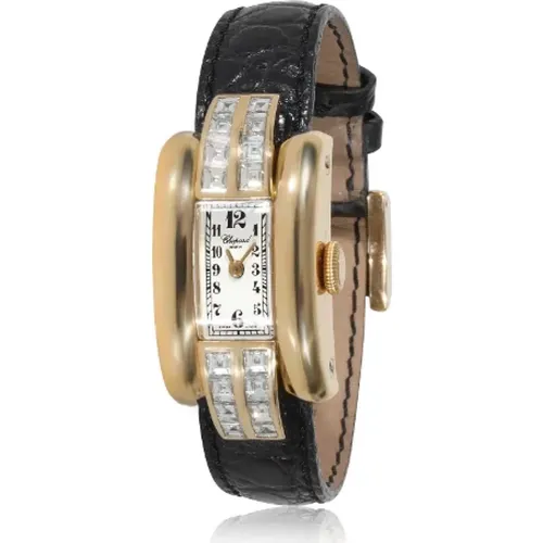 Pre-owned Leather watches , female, Sizes: ONE SIZE - Chopard Pre-owned - Modalova