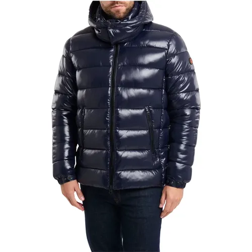 Quilted Padded Down Jacket , male, Sizes: 2XL, XL - Save The Duck - Modalova