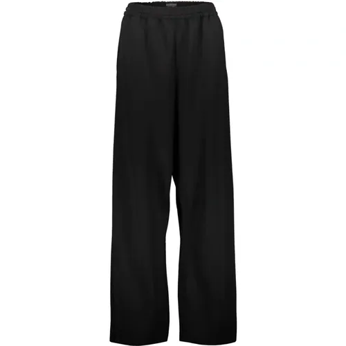 Loose fit viscose trousers , female, Sizes: S - Balenciaga - Modalova