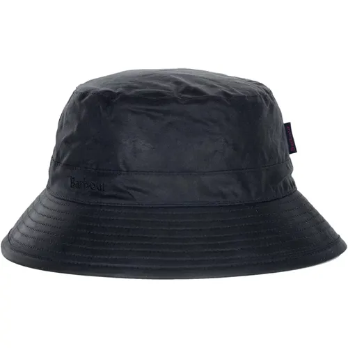 Wax Sports Hat Navy , unisex, Sizes: M - Barbour - Modalova