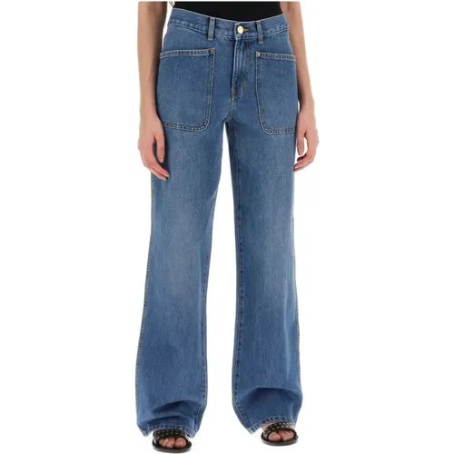 Wide Jeans , Damen, Größe: W25 - TORY BURCH - Modalova