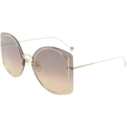 Pre-owned Metal sunglasses , female, Sizes: ONE SIZE - Salvatore Ferragamo Pre-owned - Modalova