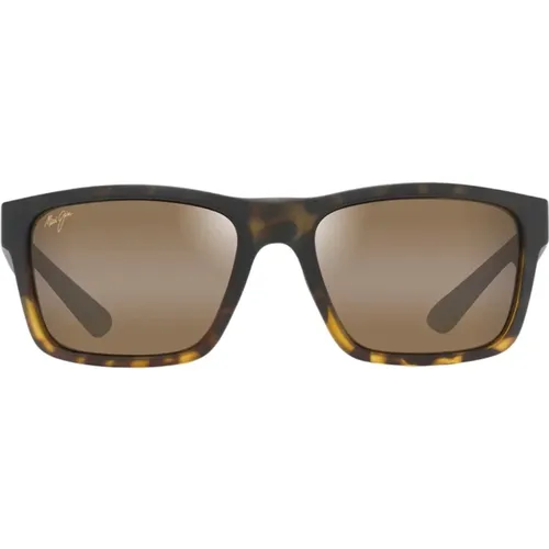 The Flats Stg-Bg Sunglasses , male, Sizes: 57 MM - Maui Jim - Modalova