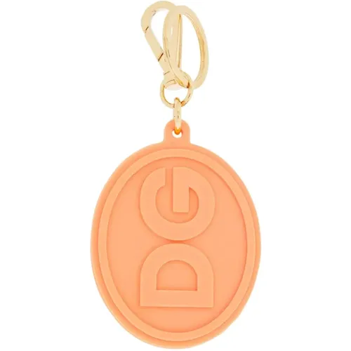 Logo Schlüsselanhänger Accessoire , unisex, Größe: ONE Size - Dolce & Gabbana - Modalova