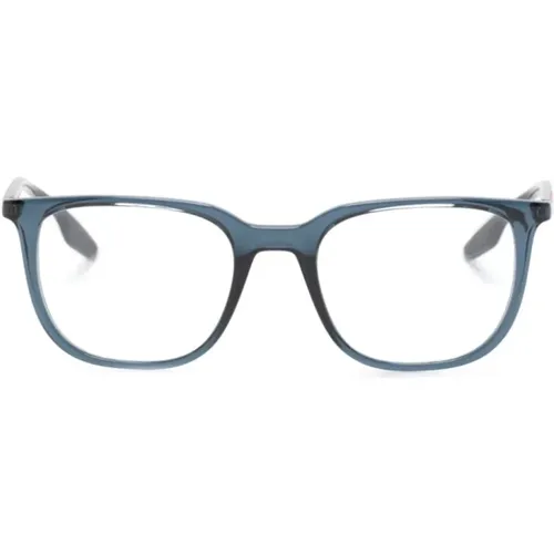 Blaue Linea Rossa Optische Brille , Herren, Größe: 50 MM - Prada - Modalova