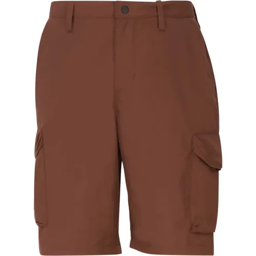 Technische Braune Shorts mit Taschen - Jack Wolfskin - Modalova