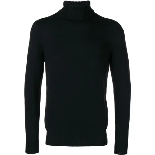 Merino Wool Turtleneck Sweater , male, Sizes: 2XL - Drumohr - Modalova