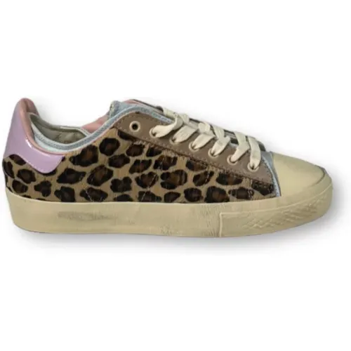 Stylish Low Sneakers , female, Sizes: 5 UK - Hidnander - Modalova