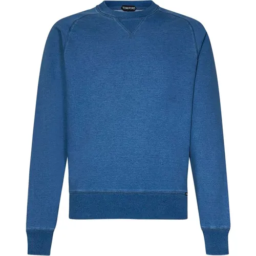 Ribbed Sweater Regular Fit , male, Sizes: M, XL - Tom Ford - Modalova