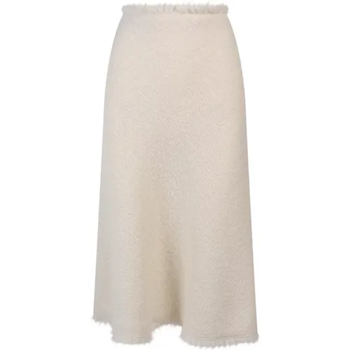 Skirt A01166633 , female, Sizes: L - alberta ferretti - Modalova