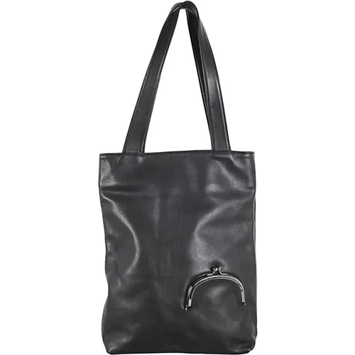 Crisp Tote S , female, Sizes: ONE SIZE - Yohji Yamamoto - Modalova