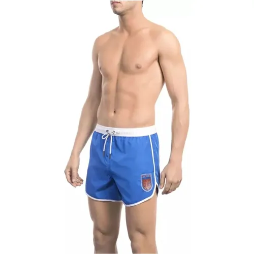 Elegante Maritime Bliss Herren Badeshorts , Herren, Größe: 2XL - Bikkembergs - Modalova