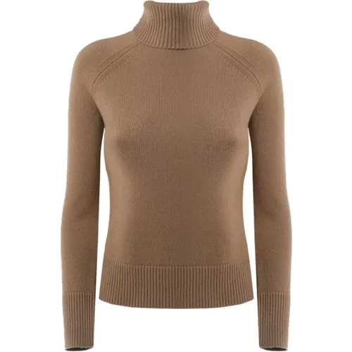 Wool Polo Neck Sweater , female, Sizes: S - Max Mara - Modalova