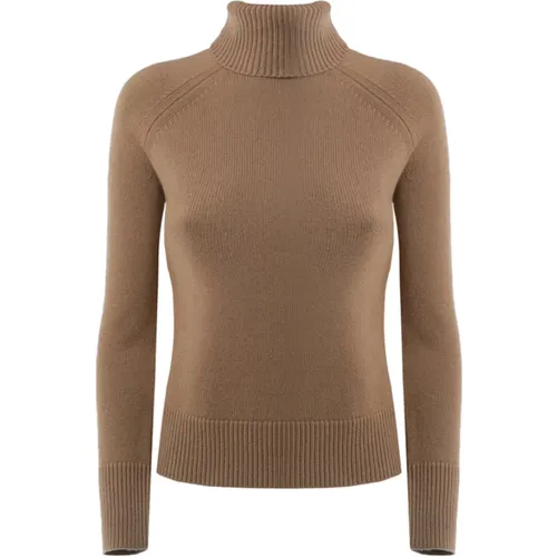 Wool Polo Neck Sweater , female, Sizes: XS - Max Mara - Modalova