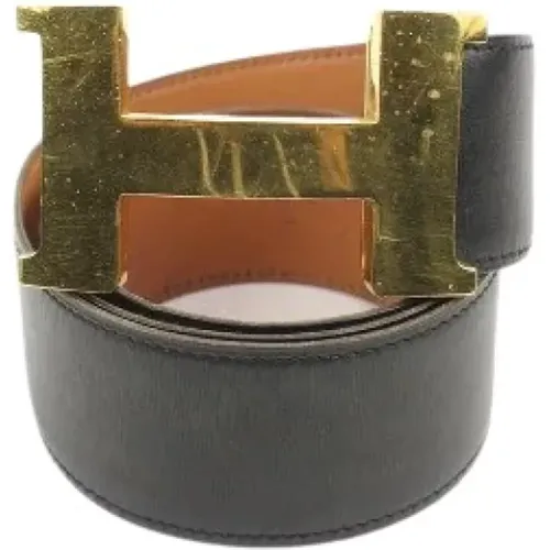 Pre-owned Leather belts , female, Sizes: ONE SIZE - Hermès Vintage - Modalova