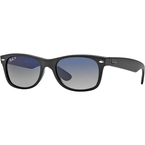 Neue Wayfarer Sonnenbrille Schwarz Blau Verlauf , Herren, Größe: 55 MM - Ray-Ban - Modalova