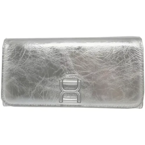 Pre-owned Leather wallets , female, Sizes: ONE SIZE - Chloé Pre-owned - Modalova