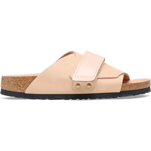 Nubuk Kyoto Sandale Damenschuhe , Damen, Größe: 39 EU - Birkenstock - Modalova