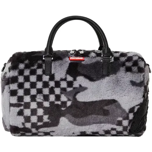 Grey Handbag , unisex, Sizes: ONE SIZE - Sprayground - Modalova