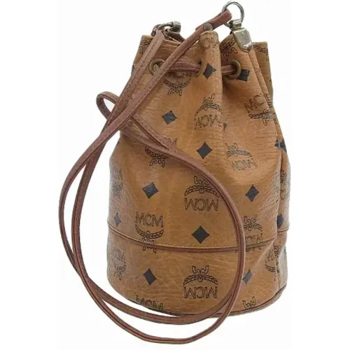 Pre-owned Canvas shoulder-bags , female, Sizes: ONE SIZE - MCM Pre-owned - Modalova