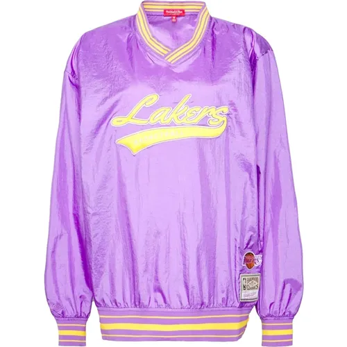 Los Angeles Lakers Hoodie , Damen, Größe: S - Mitchell & Ness - Modalova