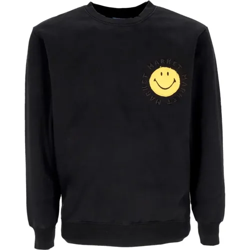 Vintage Smiley Crewneck Sweater , Herren, Größe: L - MARKET - Modalova