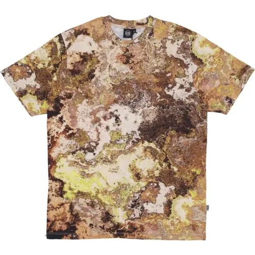 Desert Chemical Beige Tee , male, Sizes: L, M, S, XL - Dolly Noire - Modalova