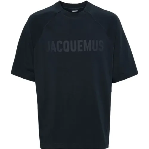 LE Tshirt Typo , male, Sizes: L, S - Jacquemus - Modalova