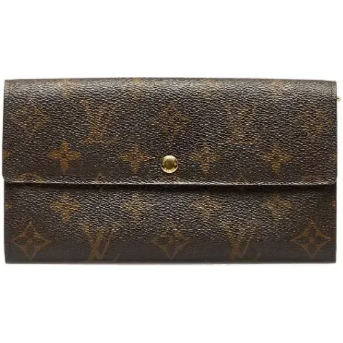 Pre-owned Canvas wallets , female, Sizes: ONE SIZE - Louis Vuitton Vintage - Modalova