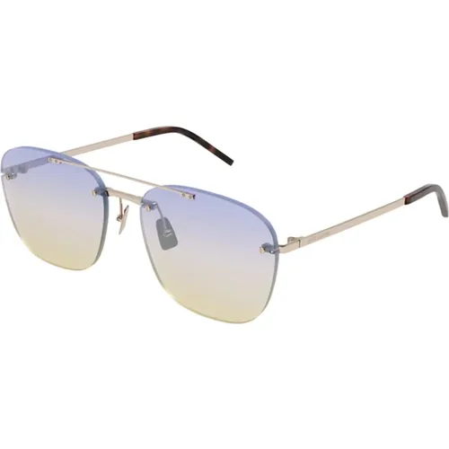 Rahmenlose Sonnenbrille SL 309 , unisex, Größe: 58 MM - Saint Laurent - Modalova