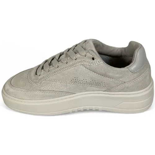 Suede Platform Sneaker Leather Grey , female, Sizes: 4 UK, 7 UK, 3 UK - Copenhagen Shoes - Modalova