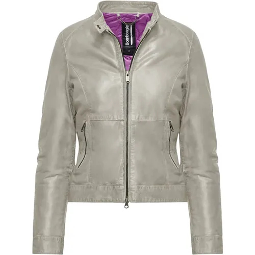 Remy Leather Jacket , female, Sizes: S - BomBoogie - Modalova