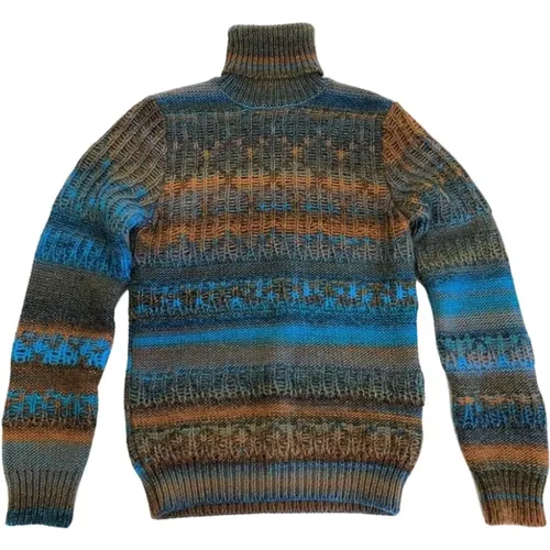 High Neck Sweater , male, Sizes: M - Manuel Ritz - Modalova