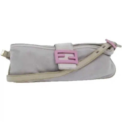 Pre-owned Cotton fendi-bags , female, Sizes: ONE SIZE - Fendi Vintage - Modalova