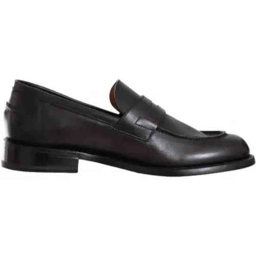 Smooth Leather Loafer Slip-On Shoe , male, Sizes: 6 UK, 8 1/2 UK, 7 1/2 UK - Barrett - Modalova