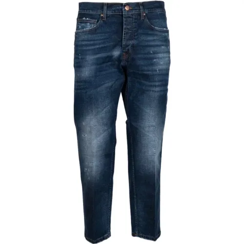 Dark Seoul Carrot Jeans , male, Sizes: W35 - Don The Fuller - Modalova