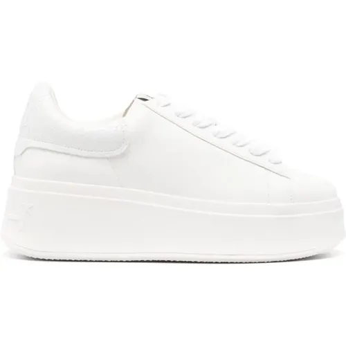 Weiße Sneakers , Damen, Größe: 40 EU - Ash - Modalova