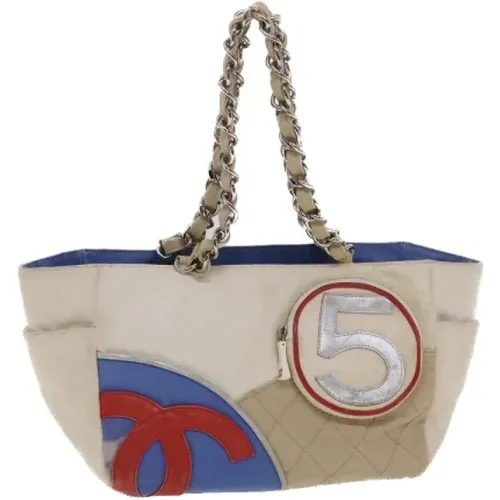 Pre-owned Canvas chanel-bags , female, Sizes: ONE SIZE - Chanel Vintage - Modalova