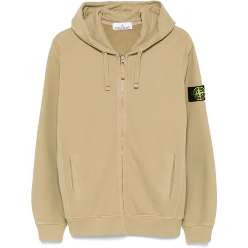 Hooded Sweater Cotton , male, Sizes: S - Stone Island - Modalova